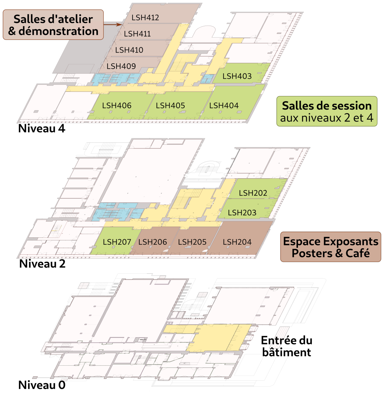 Plan de l'Espace Yves Mathieu